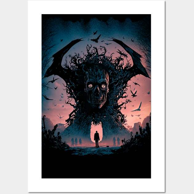 Hollow - The Path Through Hell Wall Art by Asylum Ink